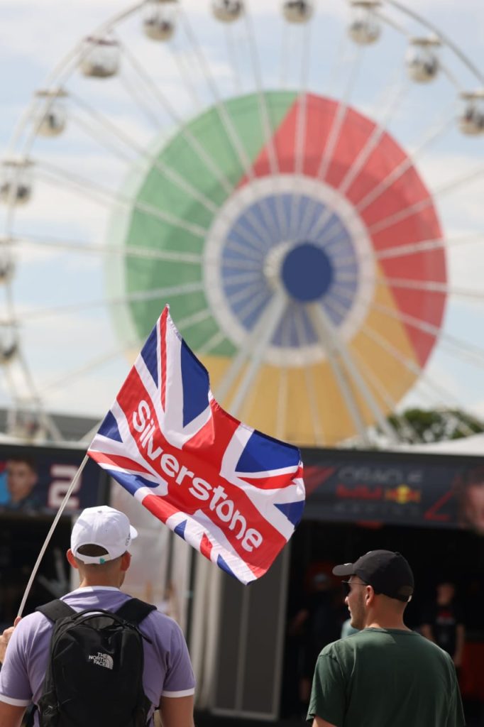 Google sponsor to ferris wheel silverstone