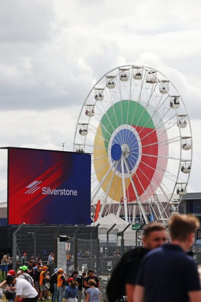 silverstone formula 1 big wheel google sponsor